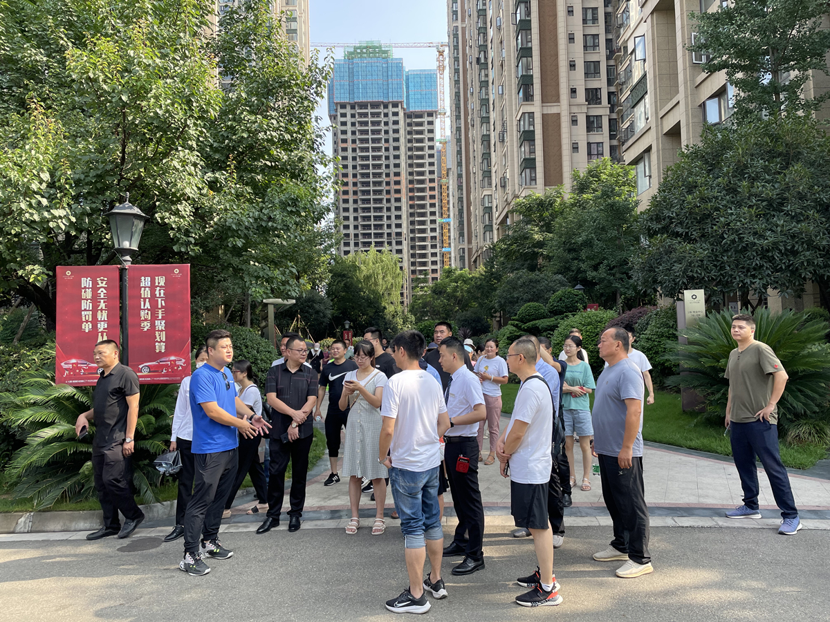 成都市天府新區(qū)籍田街道參觀垃圾分類項(xiàng)目(圖7)
